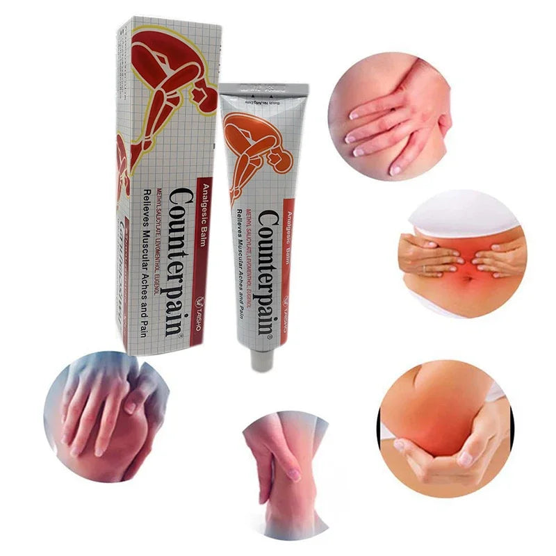 "Counterpain" Balm Relieves Muscle Aches And Pain Relieve