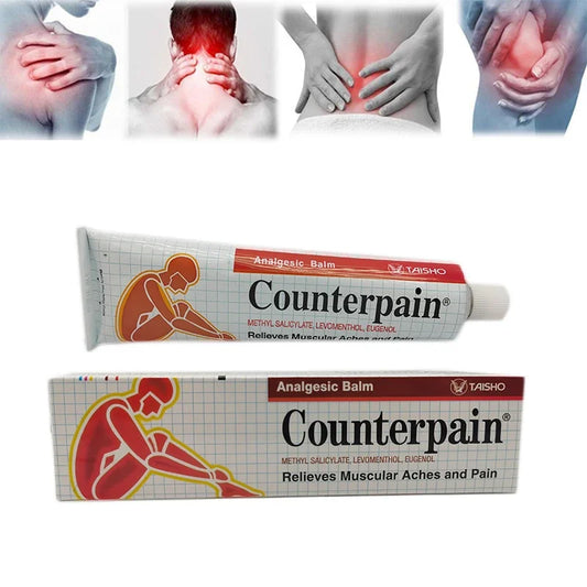 "Counterpain" Balm Relieves Muscle Aches And Pain Relieve