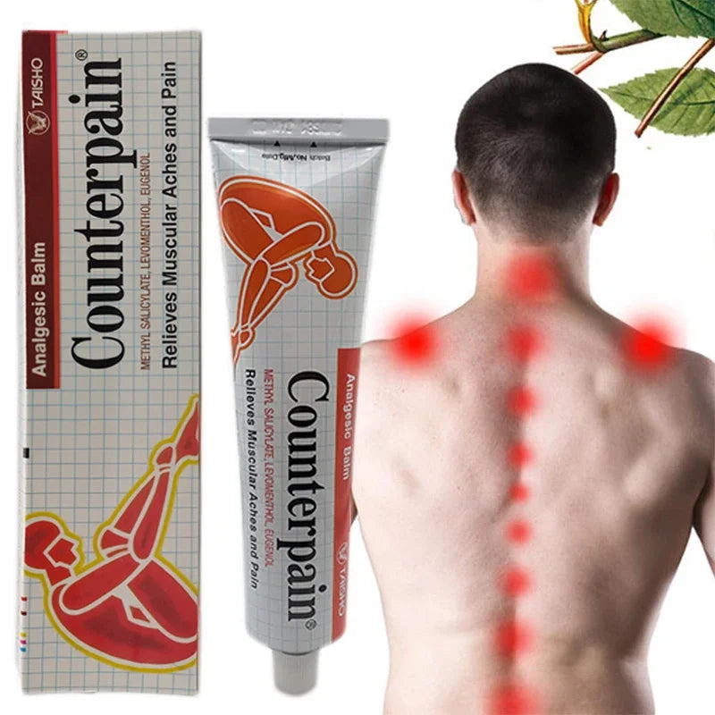 "Counterpain" Balm Relieves Muscle Aches And Pain Relieve