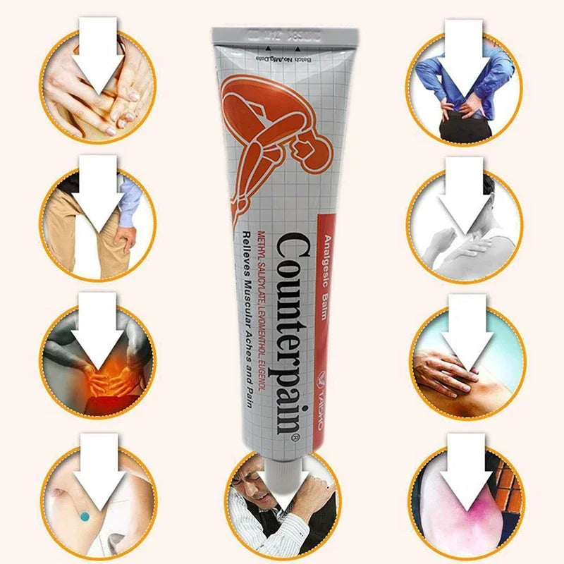 "Counterpain" Balm Relieves Muscle Aches And Pain Relieve